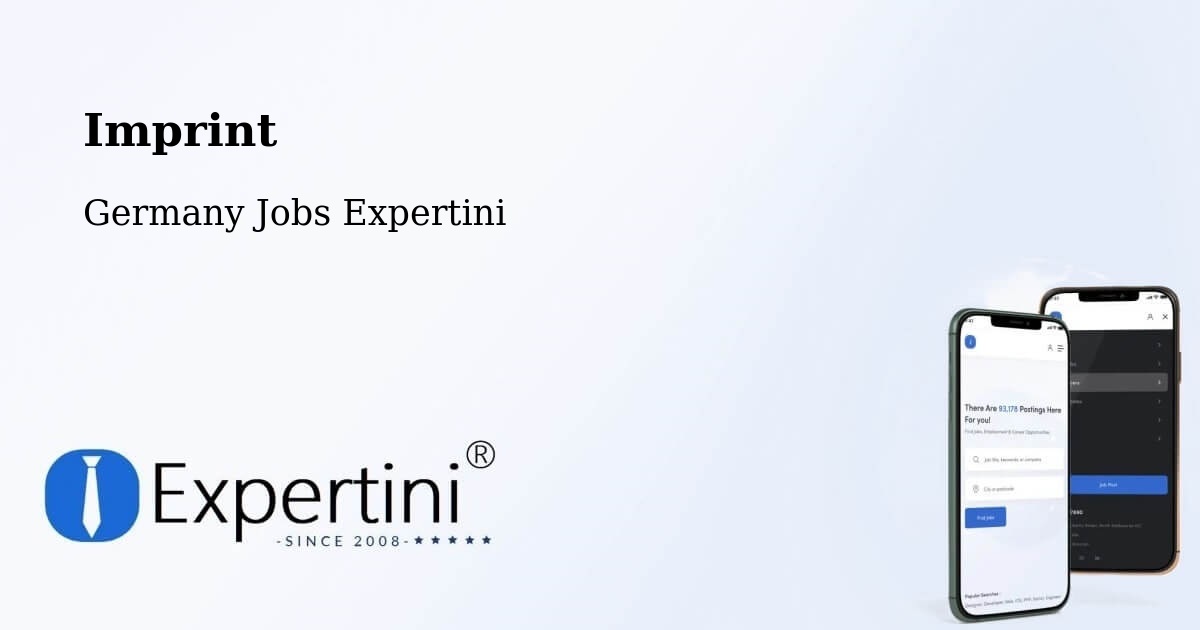 Imprint – Nürnberg - Germany Jobs Expertini